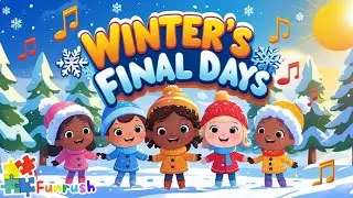 Winter&rsquo;s Final Days Song for Kids | Fun Family Kids Songs | Funrush Nursery Rhymes