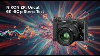 NIKON ZR 6K 60P N LOG VIDEO RECORDING WITHOUT CUT  NO HEATING ISSUE FOUND