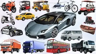 Vehicle Names | Types of Vehicles in English |Vehicles Vocabulary Words| Mode of Transport #vehicle