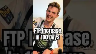 How Much Did I Increase My FTP In 100 Days?  #cycling #zwift #ftpcycling #ftp
