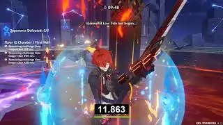 30.8 Sec Diluc C4 R5 WGS 12-1-1 2.0 Abyss