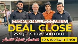 Orchard Mall Food Arena | 25 SQFT SHOPS SLOD OUT | Limited Option Available 50 & 100 SQFT SHOPS