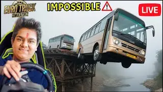 Overloaded Bus on World's Most Dangerous Road in Ets 2