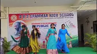 26JANUARY REPUBLIC DAY 10TH CLASS GIRLS GROUP SVS GRAMMAR HIGH SCHOOL 