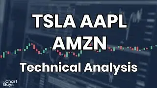 AAPL TSLA AMZN Technical Analysis Chart 07/10/2019 by ChartGuys.com