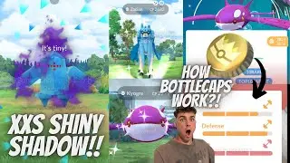 ✨XXS Shiny Shadow CAUGHT! GMAX Inteleon, 100+ Raids and NEW Bottlecaps in Pokemon Go!✨