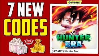 💫UPDATE ⚡NEW⚡ Hunter Era CODES IN MAY 2025- ROBLOX Hunter Era CODES