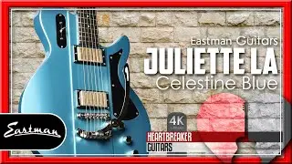 Гитары Eastman - модель Juliette LA в цвете Celestine Blue - в магазине Heartbreaker!