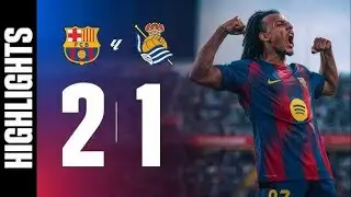 Barcelona vs Real Sociedad  Top Goals & Highlights | Must-Watch Moments