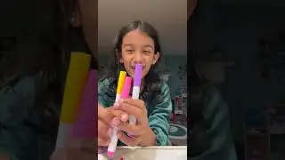 Four colored trail with floating markers &ldquo;tutorial&rdquo;￼