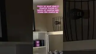 Fall candles done ✔️ now let me label them up 🍂 Subscribe and watch my journey