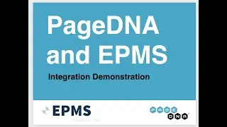 PageDNA and EPMS - Integration Demonstration