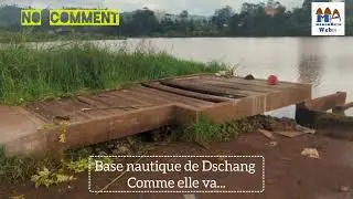 Base nautique de Dschang : un site touristique autrefois prisé, aujourd'hui à l'abandon.