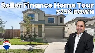 25K DOWN Seller Finance Home Tour in Converse TX!