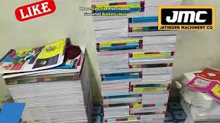 SEMI AUTOMATIC NOTEBOOK MAKING MACHINE PRICE IN INDIA #CALL08360540277