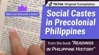 Social Castes in Precolonial Philippines