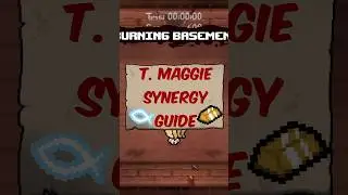 The Tainted Maggie Synergy Guide!!  #gaming #gamer #tboi #thebindingofisaac #tipsandtricks #tips