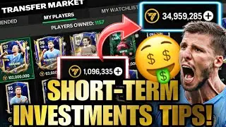 Short Time Investments to Earn MILLIONS in FC Mobile 24! (How to make coins)