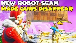 NEW Robot Scam Made Guns Disappear! 🤖 (Scammer Gets Scammed) Fortnite Save The World