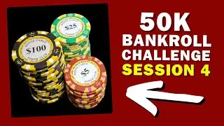 50K Bankroll Experiment Session 4 - Does Card Counting Actually Work?
