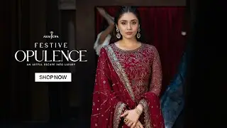 Asim Jofa Festive Opulence Collection 2025 | Asim Jofa Luxury Festive Unstitched Collection 2025