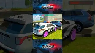 Police Car Chase Simulator 3D - Realistic Cop Car Game 2026 - Android GamePlay #shorts