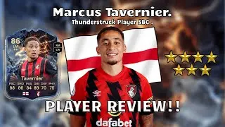⚡⭐ Обзор игрока Маркуса Тавернье с рейтингом 86! Игрок Thunderstruck SBC!⚡🔥. FC 26 Ultimate Team.