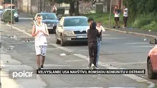 Velvyslanec USA obdivoval práci s romskými dětmi a mládeží v Ostravě