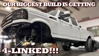 BDDs Biggest Build Vid.3 4-Link Cradle Track Bar Bracket & Truss