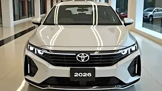 Toyota Corolla 2026: надежная, стильная и умнее, чем когда-либо.