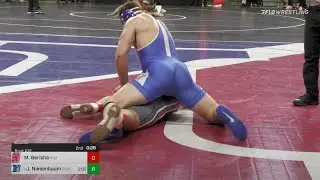 285lbs Jonah Niesenbaum Duke major decision Marc Berisha Sacred Heart
