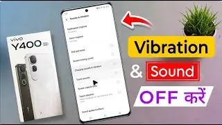 Vivo Y400 Keyboard Sound & Vibration OFF | How to Sound Setting in vivo y400