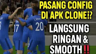 CARA PASANG CONFIG EFOOTBALL DI APK CLONE TANPA ERROR ‼️ (Dualspace, Multispace, Clone App Pro)