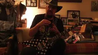 Custom shop Jackson MIJ limited Dot Rhoads, jamming & talking about liars on Randy pages! Part 2