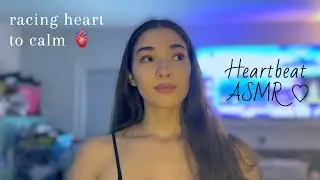 FAST to SLOW Heartbeat ASMR 💛 In-real time ⎸ Calm & Soothing ☁️✨