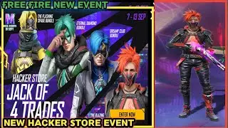 Free Fire New Event || Free Fire New Hacker Store Event || Free Fire Today New Event || FF new Event