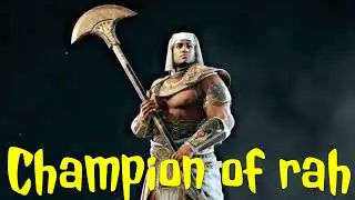 Champion of Rah:Medjay montage