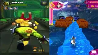 Super Monster Temple Dash 3D vs Princess Run Temple Dragon Escape