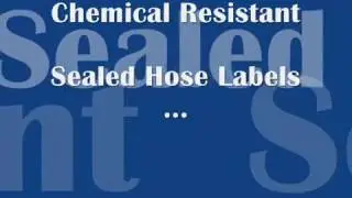 Hydraulic Hose Label System