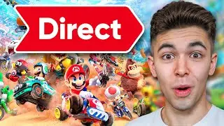 🔴 Mario Kart World Nintendo Direct Reaction! - EmSwizzle