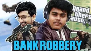 🔴 Funniest BANK ROBBERY in GTA 5 with @TheSTRIKER2424