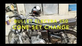 Bullet Electra350 Coneset Change #bullet #electra350 #biking #royalenfield