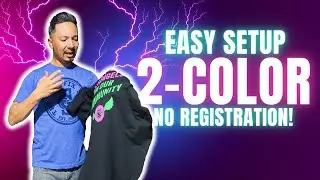 Screen Printing Tutorial - How To Screen Print Two Colors - The Graffix Shack