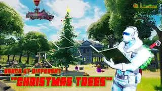 Dance At Different Holiday Trees (All Holiday Tree Locations In Fortnite - Operation Snowdown Quest)