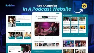 Podcast Website Animation with WordPress Bricks | Web Design Services Guide (2025) #webdesign