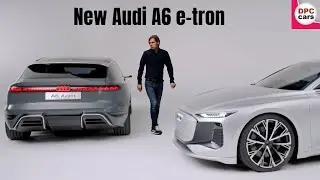 Audi A6 Avant e-tron concept & Audi A6 e-tron concept