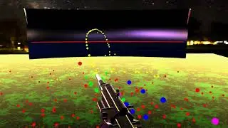 Smart Wall vs Tennis Gun 3d-Simulation