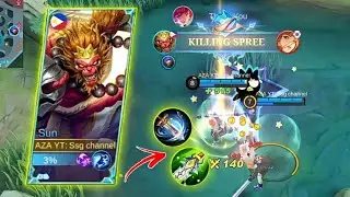 Sun Counter My Guinevere Windtalker + Blade of Despair | Sun Gameplay 🔥|~mlbb
