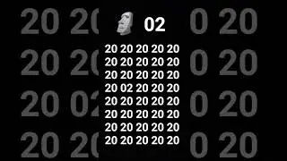 20 ke bhed mein 02 ko dhundh kar batao #mindbendingquiz #quizapp #mindgames #braintest #viralvideo