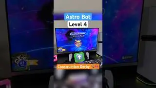 Astro Bot &ndash; Уровень 4: Строительное Дерби (Игровой процесс PS5 Pro) 🔥🎮 #astrobot #ps5 #ps5gameplay